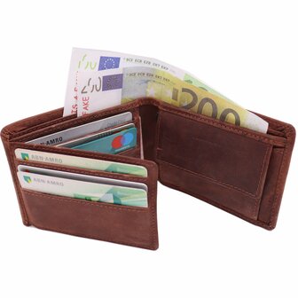 Portemonnee Heren - Compact - Portefeuille Ketting - Chain Wallet Blauw